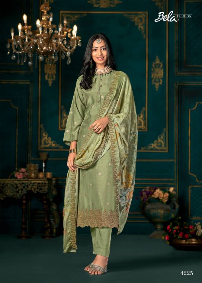 SIA By Bela Heavy Jacquard Designer Salwar Suits Catalog